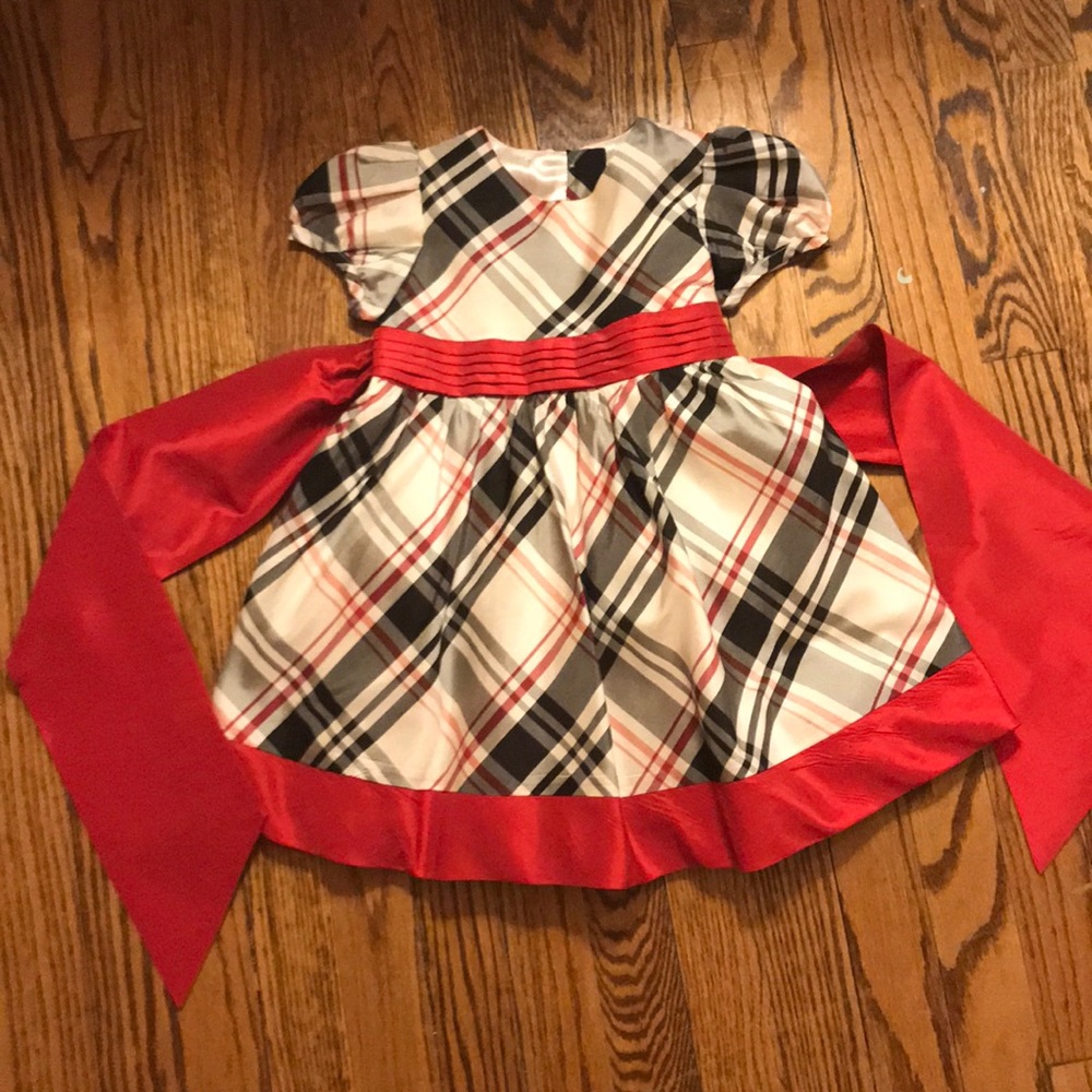 Hartstrings 3T plaid dress